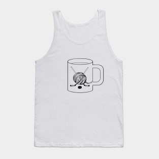 Hockey-coffee-crochet OH MY Tank Top